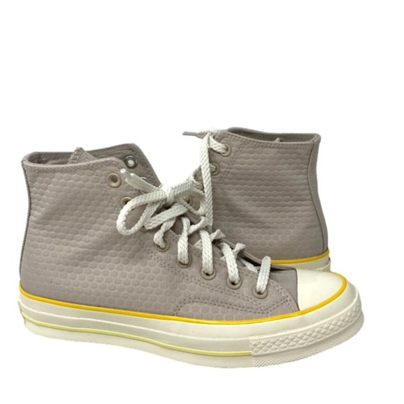 Converse Chuck 70 Sneakers High Women's Size Canvas Beige Casual Shoes A00878C - Picture 7 of 10